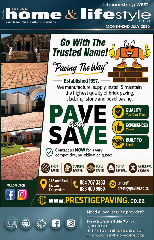 JHB WEST JULY 2026 Front Page